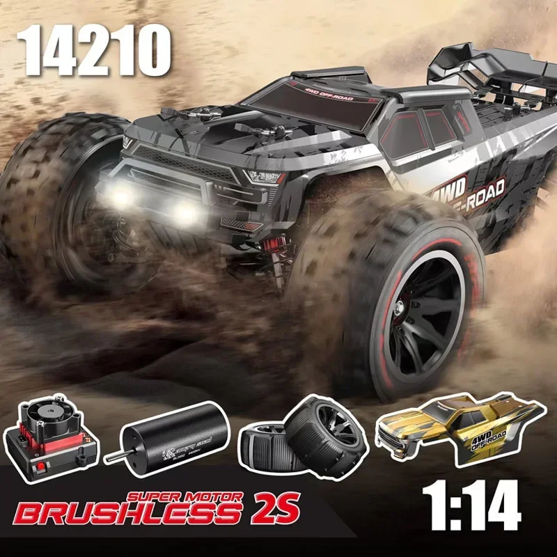 Meijiaxin Hyper Go Brushless 14209 Desert Truck High-speed Car 14210 Racing Full Proportion Four-wheel Drive Remote Control Car