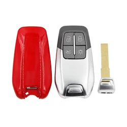CS094004 High Quality Best Luxury Smart Key Shell For F-errari 458 588 488GTB LaFerrari 2014-2020 Repalce remote cover with Logo