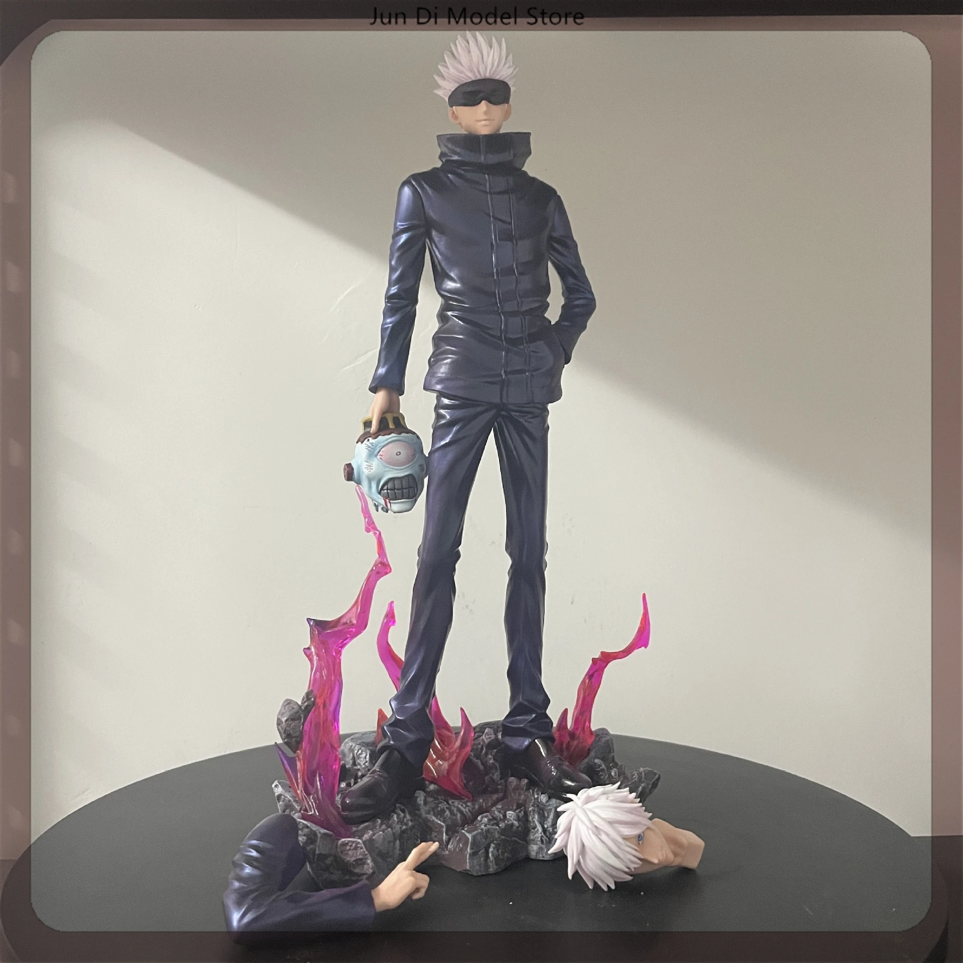 33cm Jujutsu Kaisen Gojo Satoru Standing Position LX Anime Figure Model Statue Collection Desktop Decoration Ornament Toy Gifts