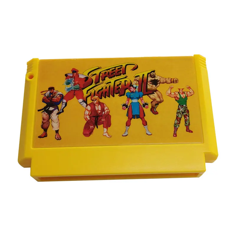 ストリートファイター2用fcゲームカートリッジ,60ピンビデオゲーム,8ビット