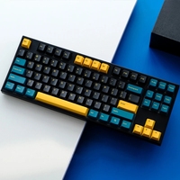 168 Keys/set GMK Marrs Green Keycaps PBT Double Shot Keycap Cherry Profile Key Caps With 1.75U 2U Shift 7U Spacebar For HHKB