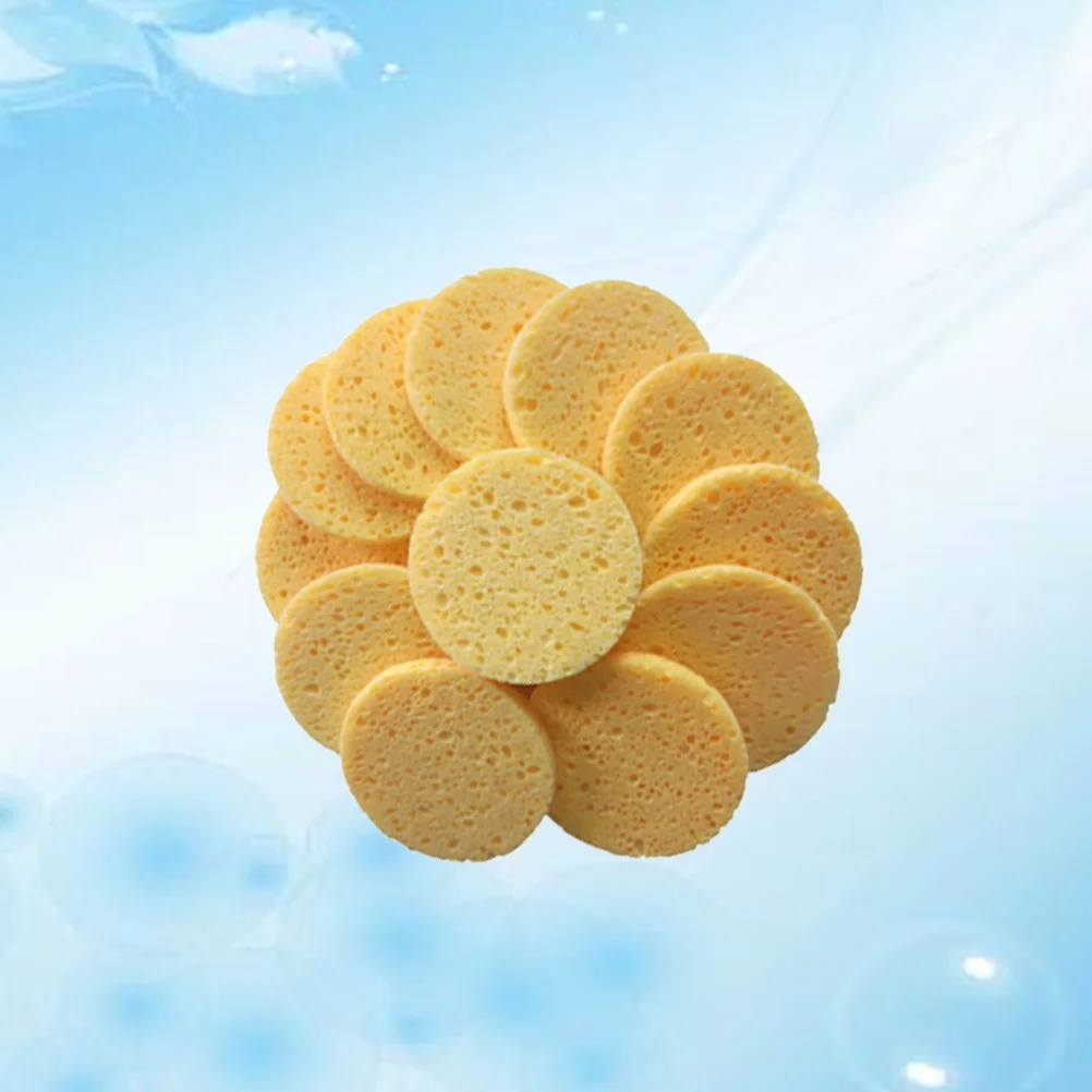 

20 Pcs Sponge Makeup Powder Puff Cushion Remover Pads Detergent Cleansing Face Cleaning Cotton