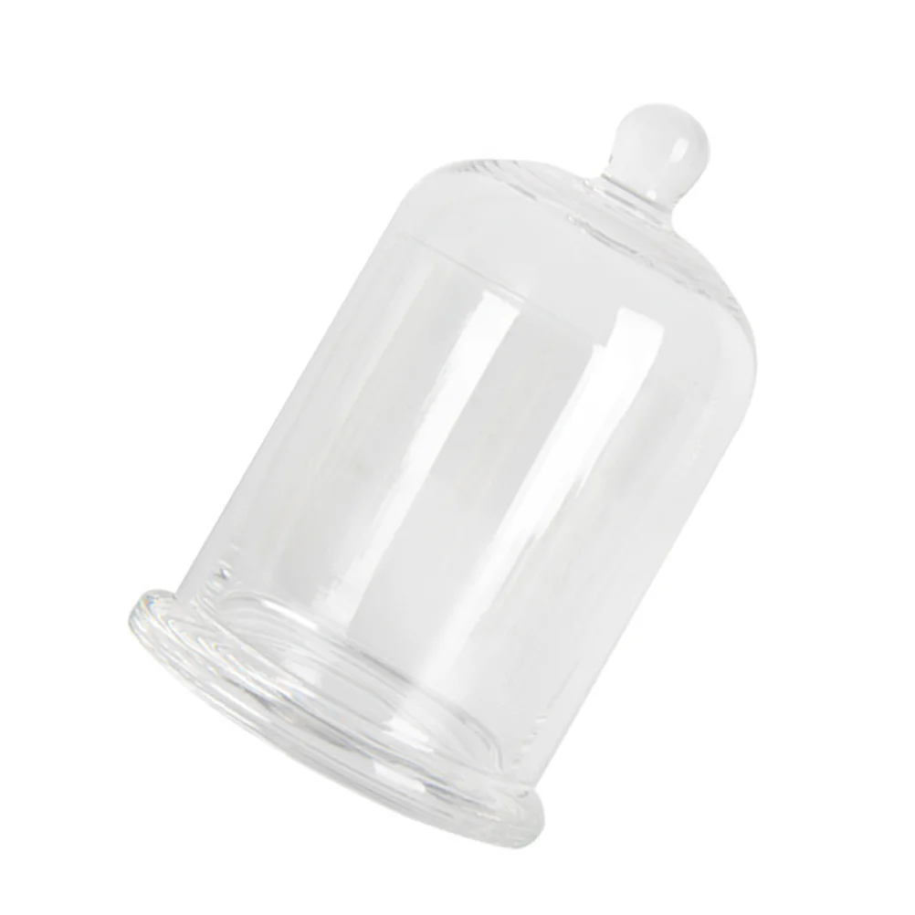 

Glass Dome Cover Cloche Bell Jar Romantic Glass Bell Dome for Home Wedding Party Banquet Scene Layout Decoration