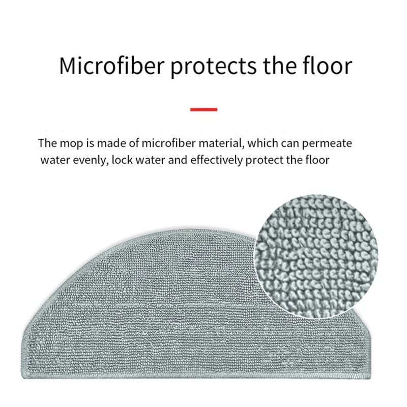 A21F-Accessories For Xiaomi S20 Robot Vacuum Cleaner Replacement Parts Main Side Brush Hepa Filter Mop Cloth