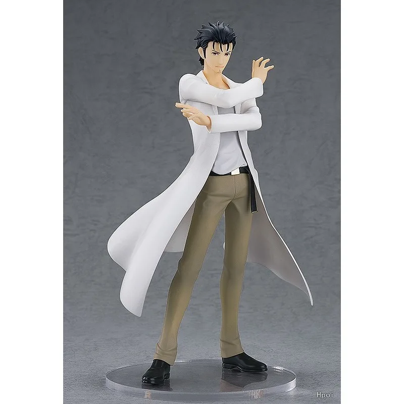 GSC Original POP UP PARADE Steins serie Ryutaro Okabe \ Kurisu Makise Anime figura no móvil estatua modelo juguetes regalos para niños