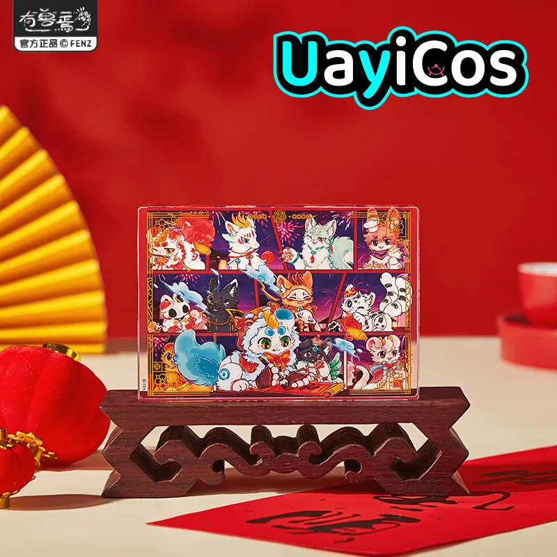 

В наличии оригинальные сказочные звери 2026 новогодний набор открытка акриловая наклейка на кирпич орнамент аниме игра игрушка детский подарок на Хэллоуин