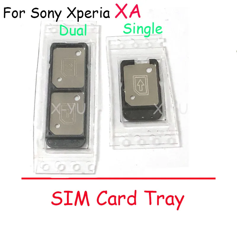 

For Sony Xperia XA E5 L1 XA Ultra SIM Card Tray Holder Slot Adapter Replacement Repair Parts