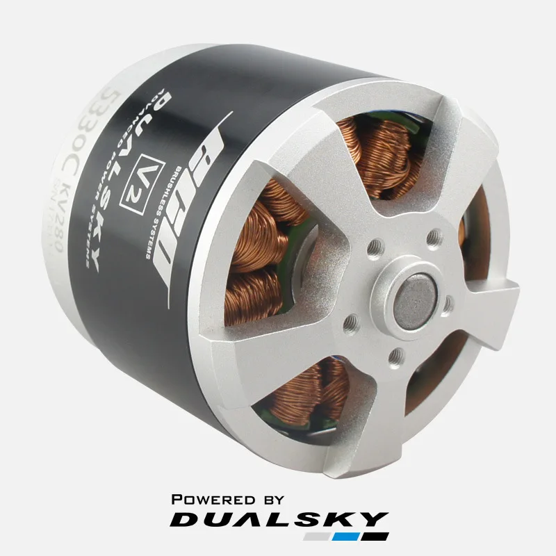 Originale DUALSKY ECO 5330C 205KV 225KV 280KV Motore Brushless Rotore Esterno Modello di Aereo Motore Ad Ala Fissa