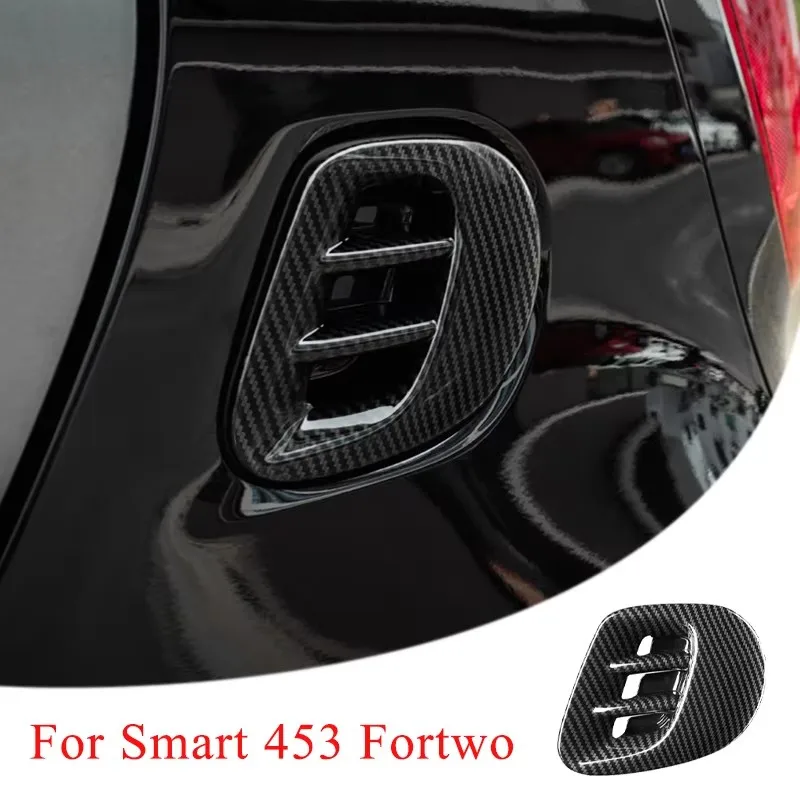 

Auto Rear Air Outlet Protection Frame ABS 3D Air Outlet Decorative Cover For Smart Fortwo 453 Car sticker Styling Accessories