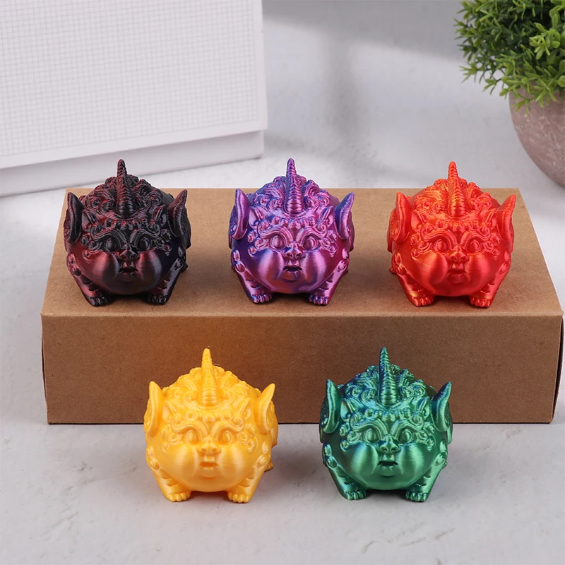 Pixiu Tea Pet Ornaments Gradient Tea Pet Dharma Egg Ornaments Lucky Toad Tea Pet Ornament Home Tea Table Tea Tray Decoration