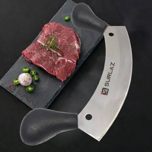 Meat Mincer Knife Pizza Knife Armor Knife Crushing Blade Kitchen Meat Knife