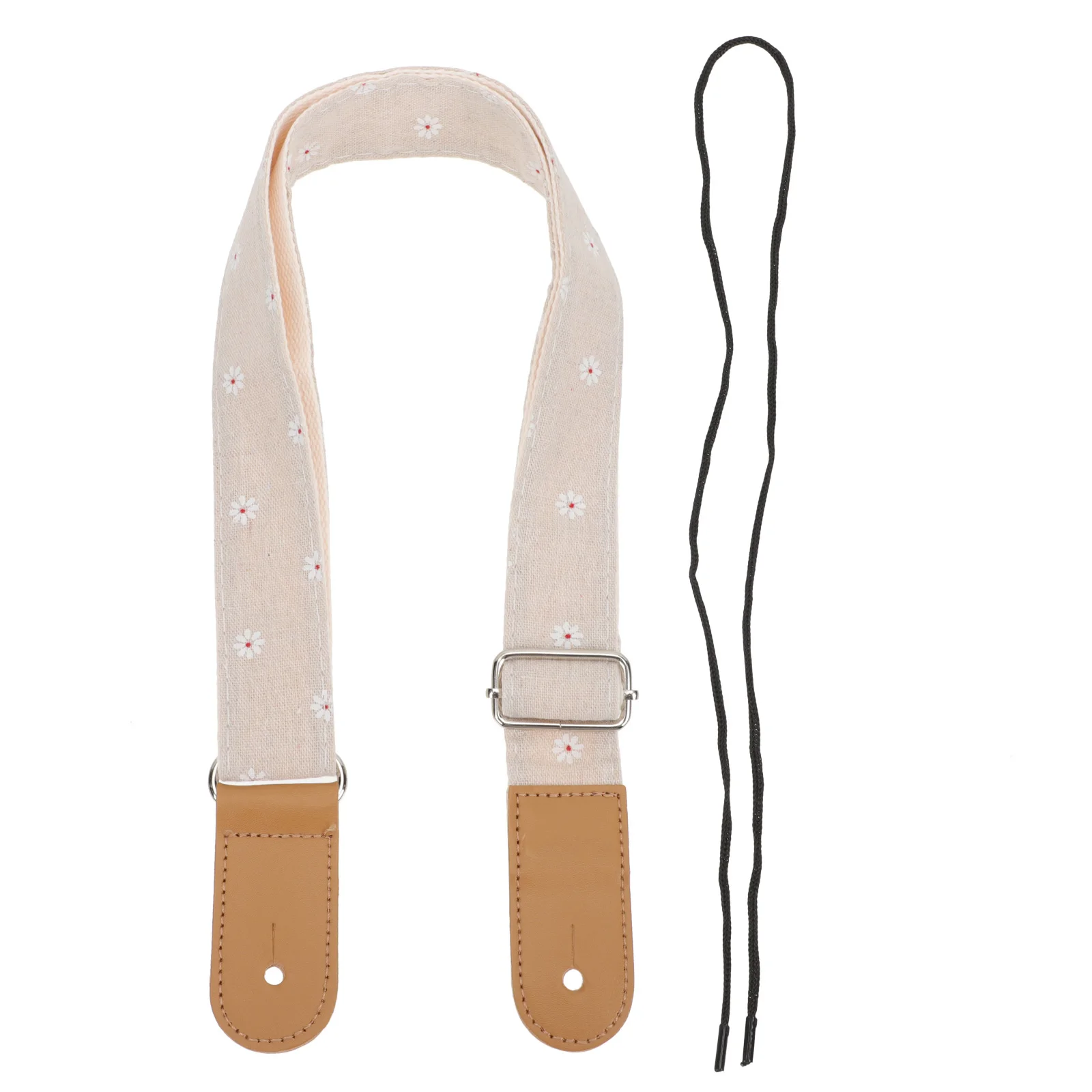 

Ukulele Belt Straps Acoustic Guitar Accessories Cute Floral Vintage Musical Instrument Waist