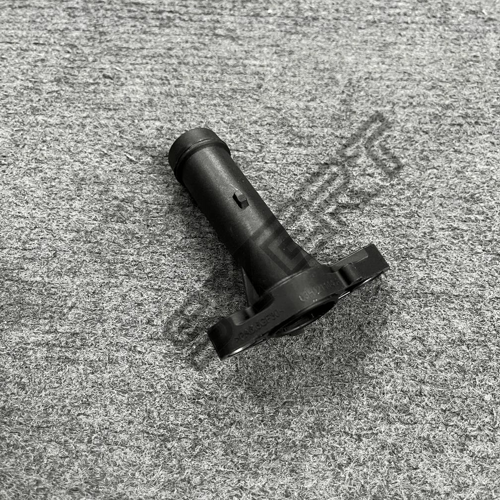 03H121145A Engine Coolant Inlet Flange Water Hose Connector For VW Touareg Passat CC Audi Q7 Porsche Cayenne 3.2L 3.6L VR6 view 2