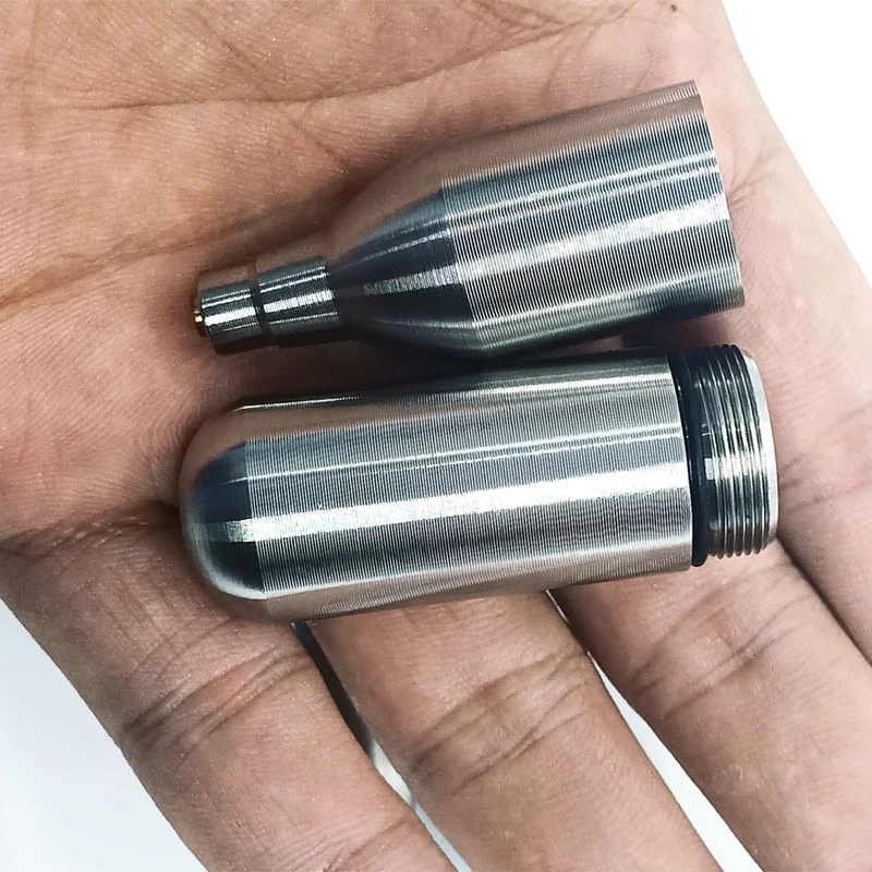 تصميم جديد غير مترابطة 16 جرام 12 جرام CO2 خرطوشة إعادة الملء لمضخة المكونات صانع الصودا البيرة المياه الفوارة تخمير مشروع البيرة برميل