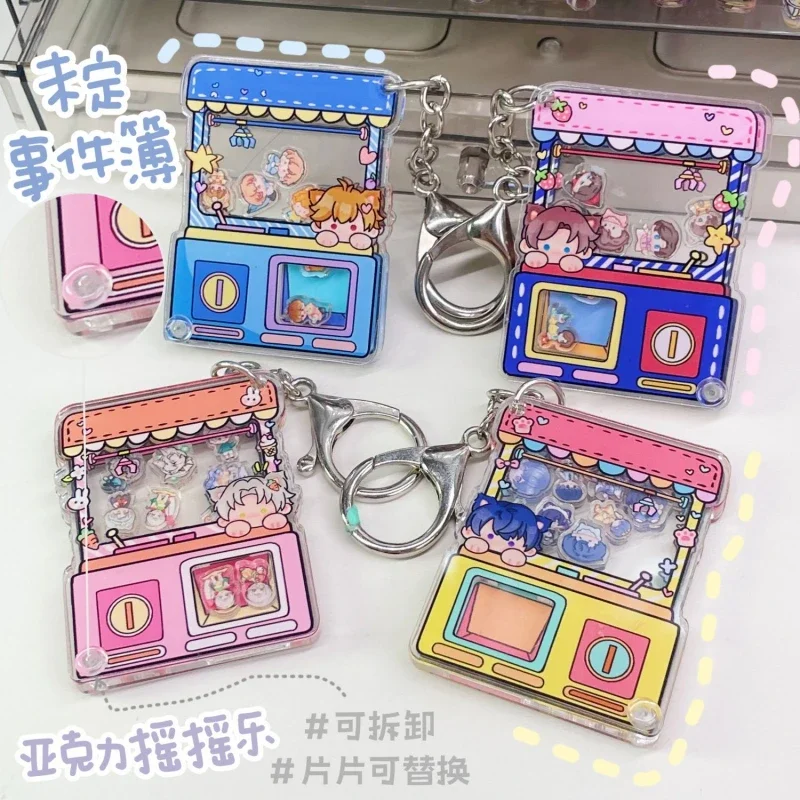 Tears of Themis Mini Acrylic Sheet Photo Frame Shake Toys Pack Fit Acrylic Tablets 1cm Acrylic Sheet Patch Handmade DIY Keychain