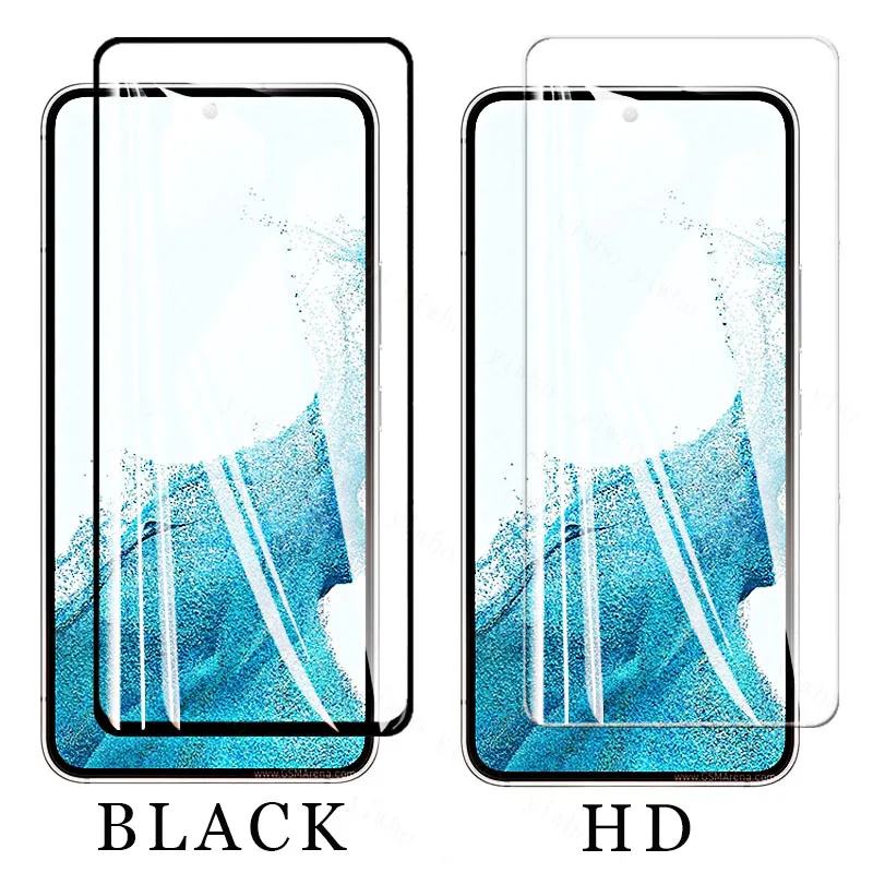 Tempered Glass Case for Samsung Galaxy S22 5G Screen Protector on For Samsung S22 S 22 22s 6.1\