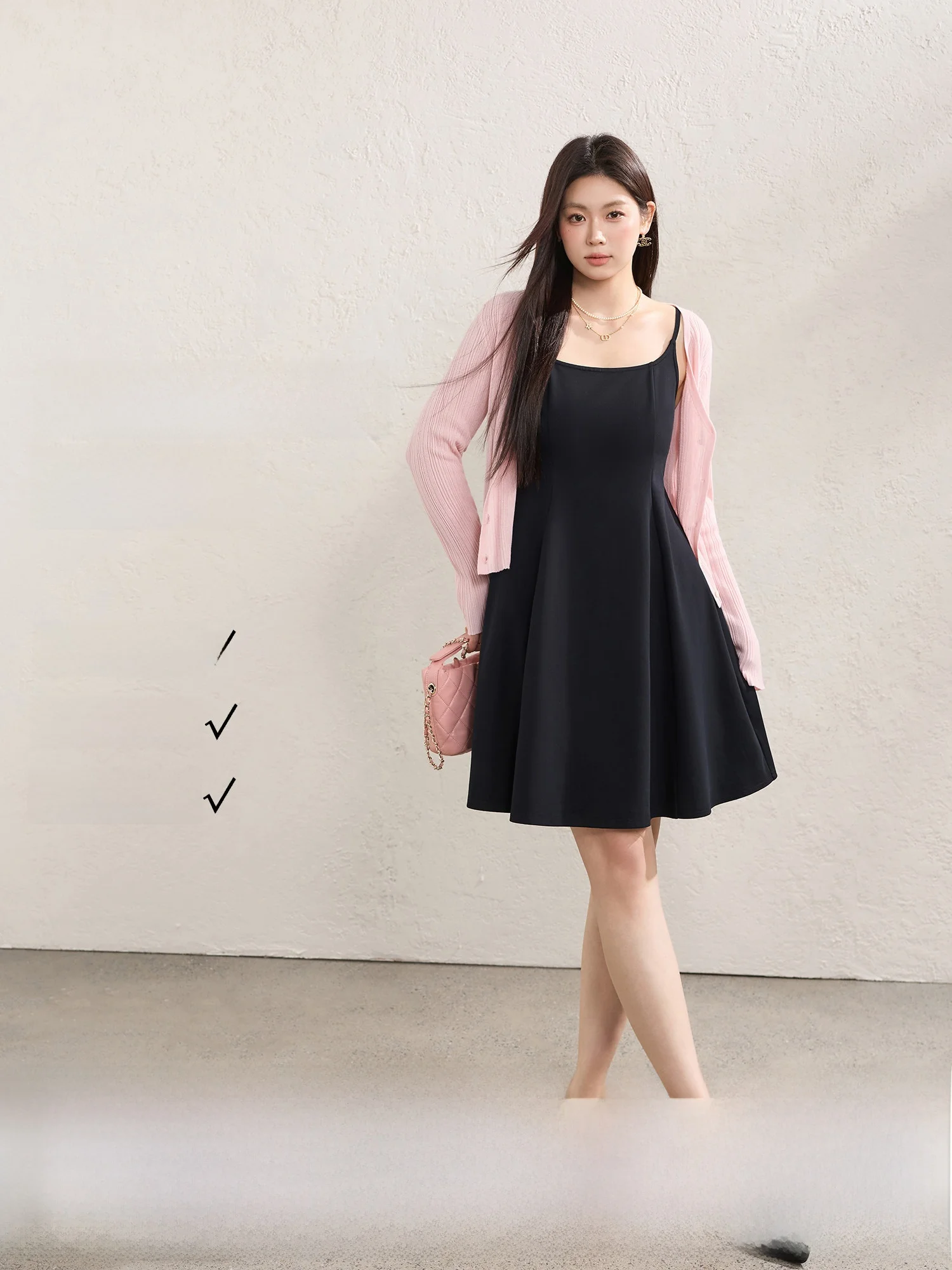 

Blue Language Large Size Hepburn Sle Off-oulder Bla Dr Spring New Arrival Conceal Fat A-Line Umbrella Skirt Dr