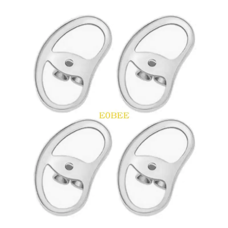 

E0BE 4pcs Earring Backs Replacements for Big Earring Ear Studs Pierced Earring Backs