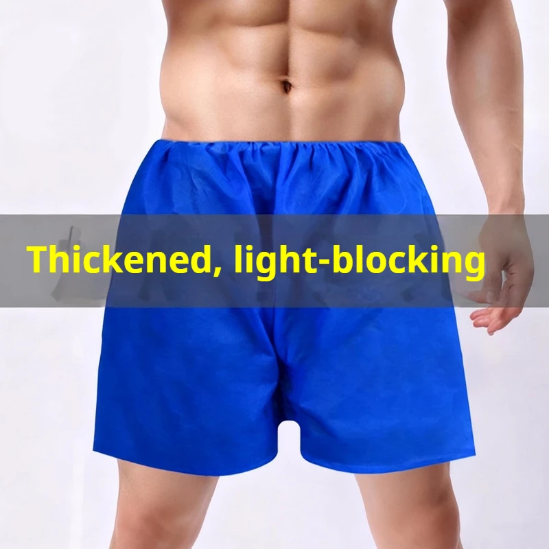 

20/50 штук очень больших и утолщенных одноразовых шорт для массажа ног, сауны, салона красоты, паровой ванны, массажа, шорт-боксеров для мужчин