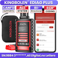 KINGBOLEN Ediag Plus Thinkdiag 2 OBD2 Scanner CANFD All System Car Diagnostic Tools 15 Reset ECU Coding Active Test 1 Year Free