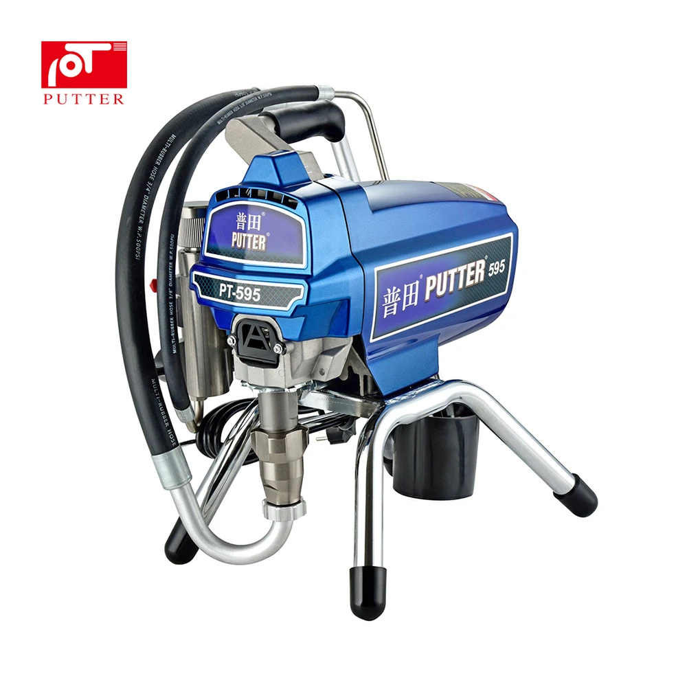 1500W Electrical Spray Paint Machine PT595 Airless Paint Sprayer