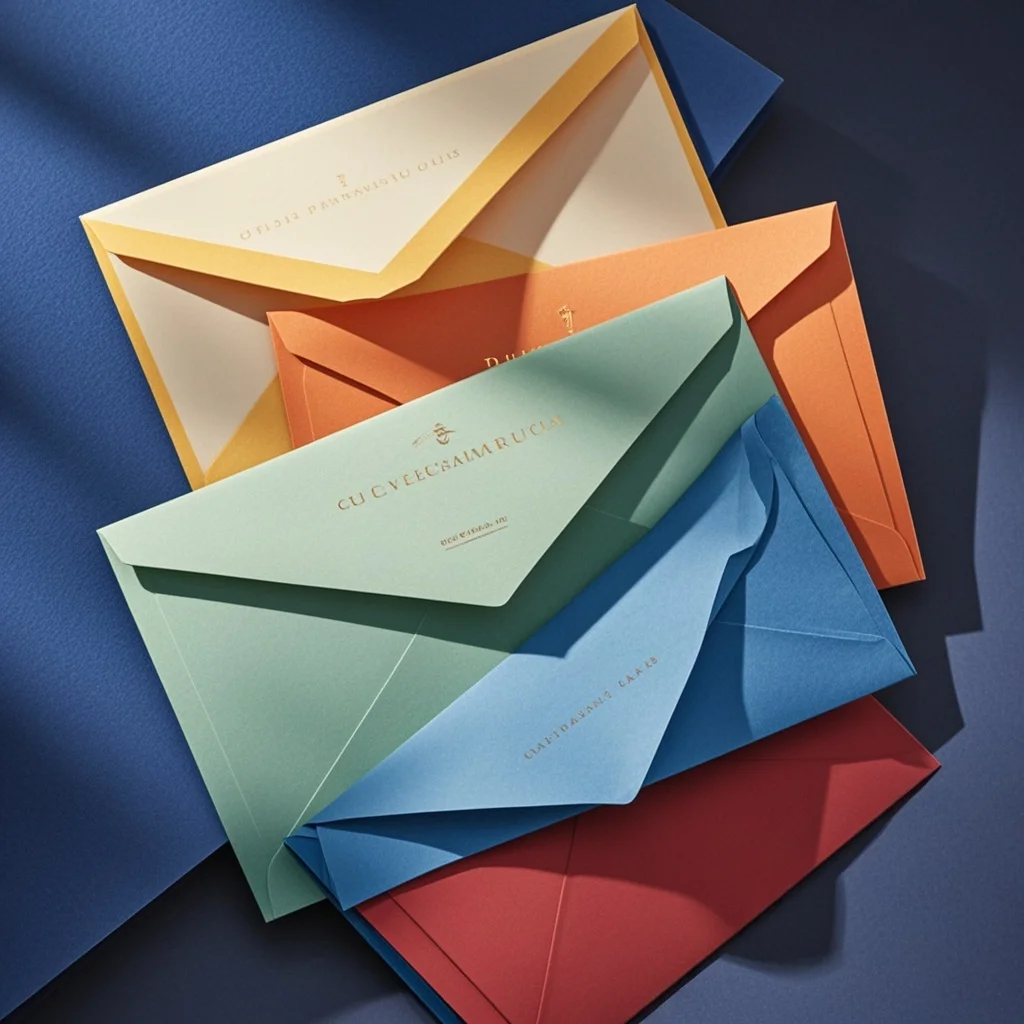 Custom Colored Envelopes | Professional Printing