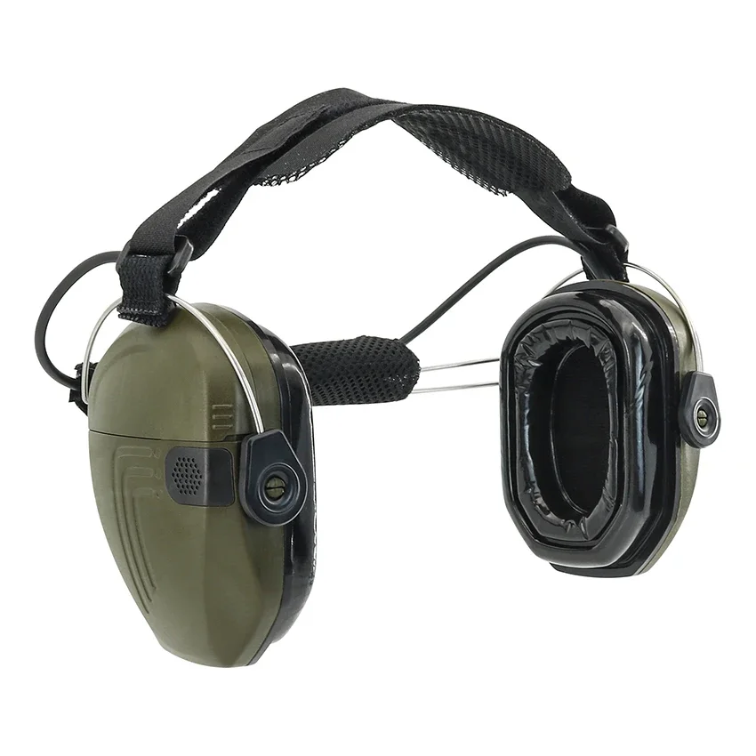 New Tactical Electronic Shooting Earmuffs Active Ear Protection Shooting Headphones Noise Reduction 24db Hunting Headset