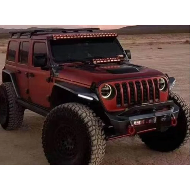 Widened Wheel Eyebrows Fit JL 2018-2024