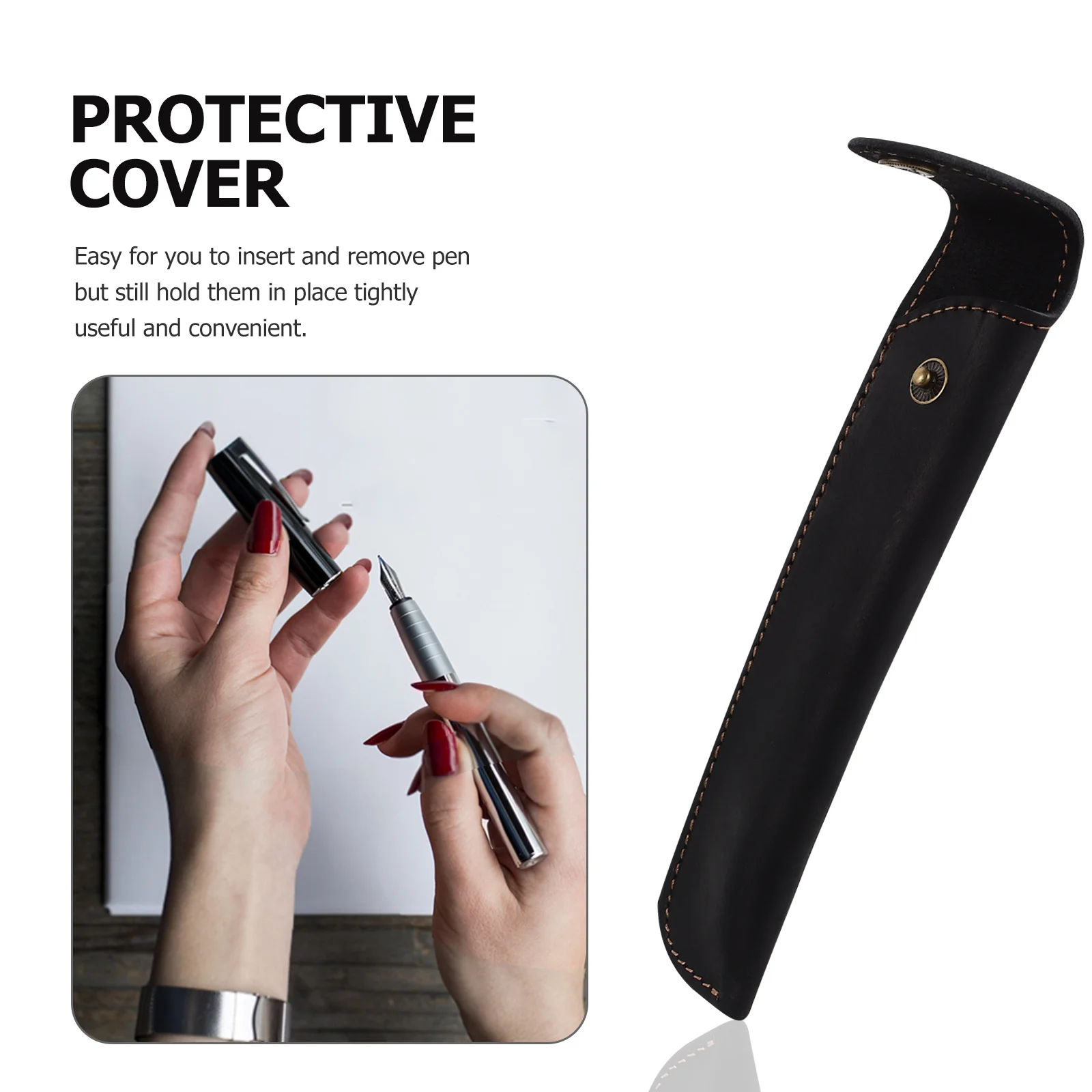 

Sleeve Portable Protective Cover For Fountain Ballpoint Pen Storage Pouch Gift Sleeve For Pen Bag Holder
