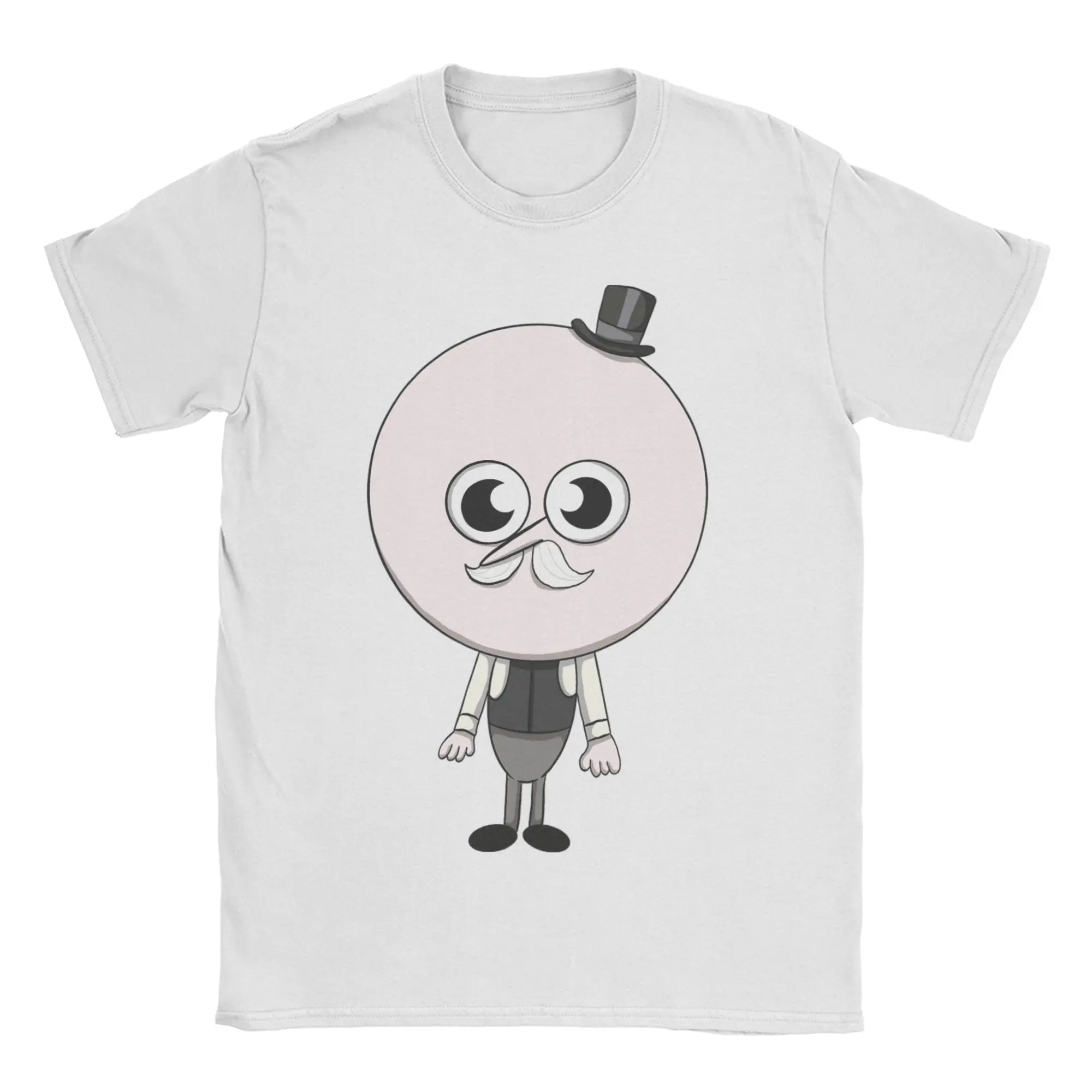 Camisetas Pops para Homens e Mulheres, Camiseta de Algodão com Estampa Divertida, Gola Redonda, Manga Curta, Tamanhos Grandes