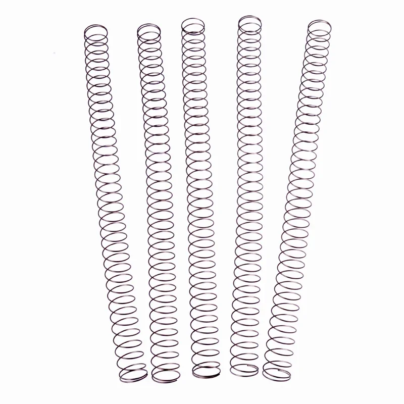 Federstahl-Druckfeder, Rückholfeder, Drahtdurchmesser 0,6 mm, 0,7 mm, 0,8 mm, Außendurchmesser 3 mm–18 mm, lange Feder, 100 mm–300 mm – Detail 3