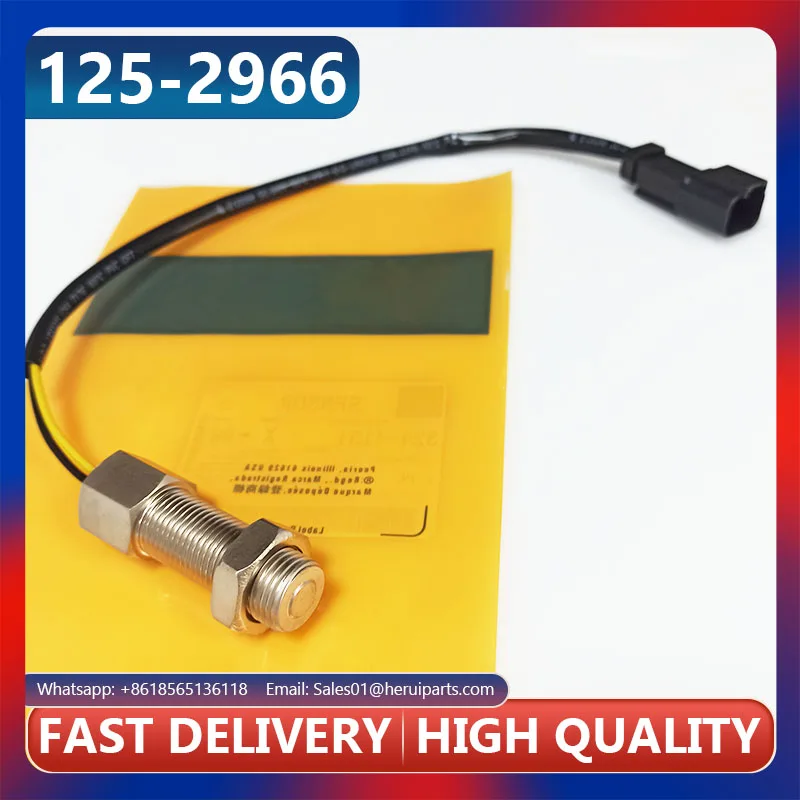

Высококачественный датчик скорости 125-2966 1252966 для экскаватора 312d 320d 324d 325d 329d 330d 336d 345d 349