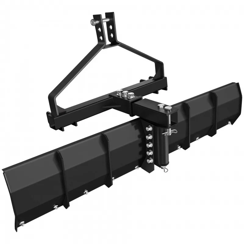 Heavy duty steel scraper for tractors, 3-point rear scraper blades