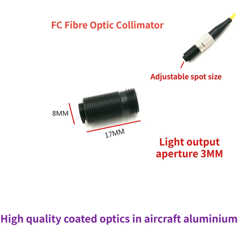 An Aspheric Collimator for Collimating Mirror of M8fc Fiber Laser