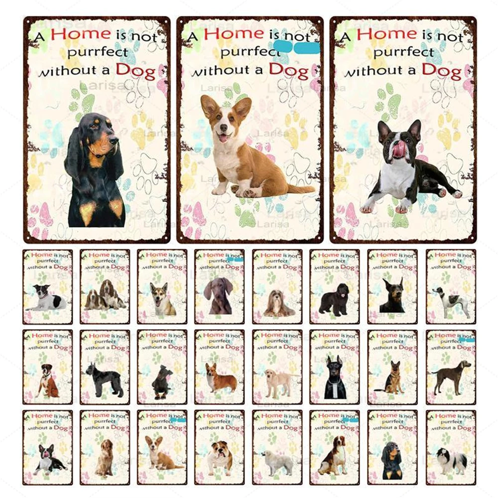 

Жестяной винтажный знак для домашних животных, животные, металлический знак, наклейка на стену в гостиной, мужская пещера, кафе, ферма, украшение для дома