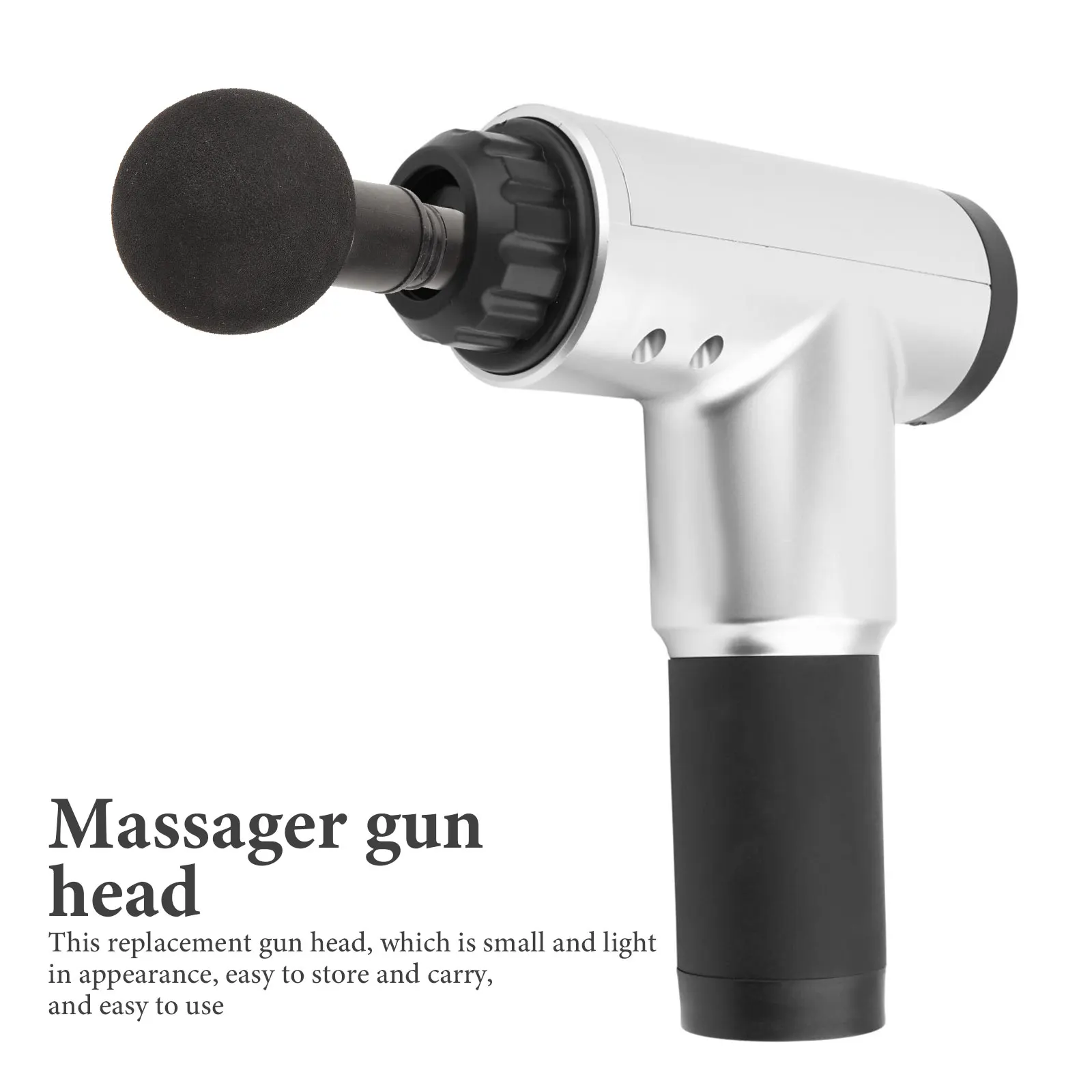 

5 шт. портативные сменные массажные головки для адаптера инструмента для расслабления мышц