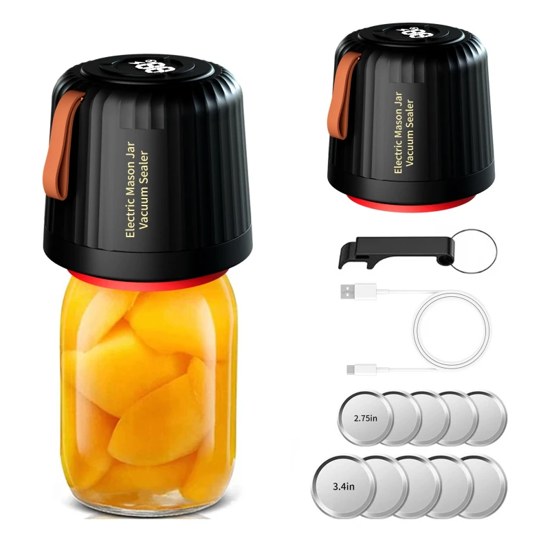 

Mason can sealing machine Automatic small household fresh-keeping Vacuum sealing machine Electric sealing machine