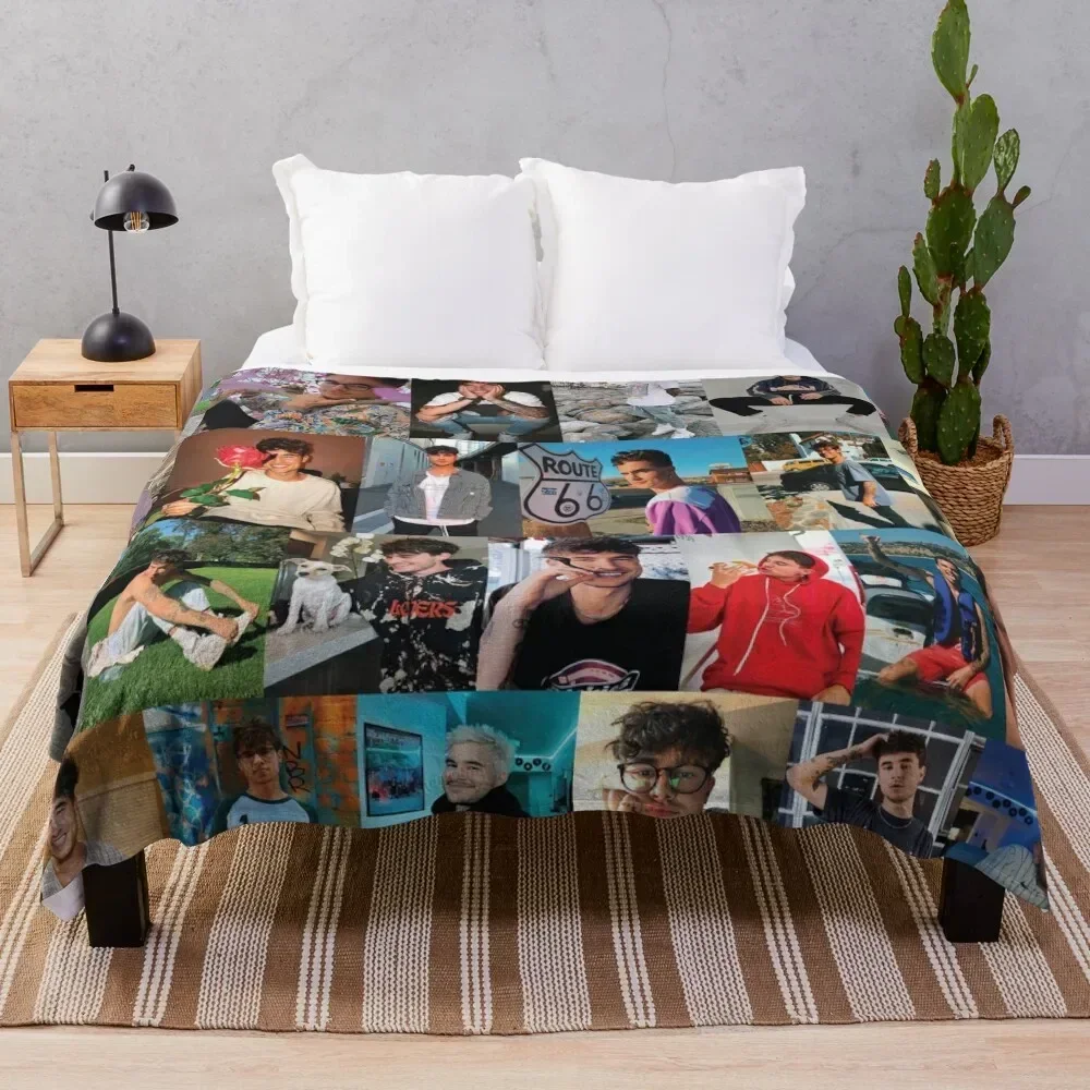 

Kian Lawley Throw Blanket Winter beds Large Fashion Sofas Furrys Blankets