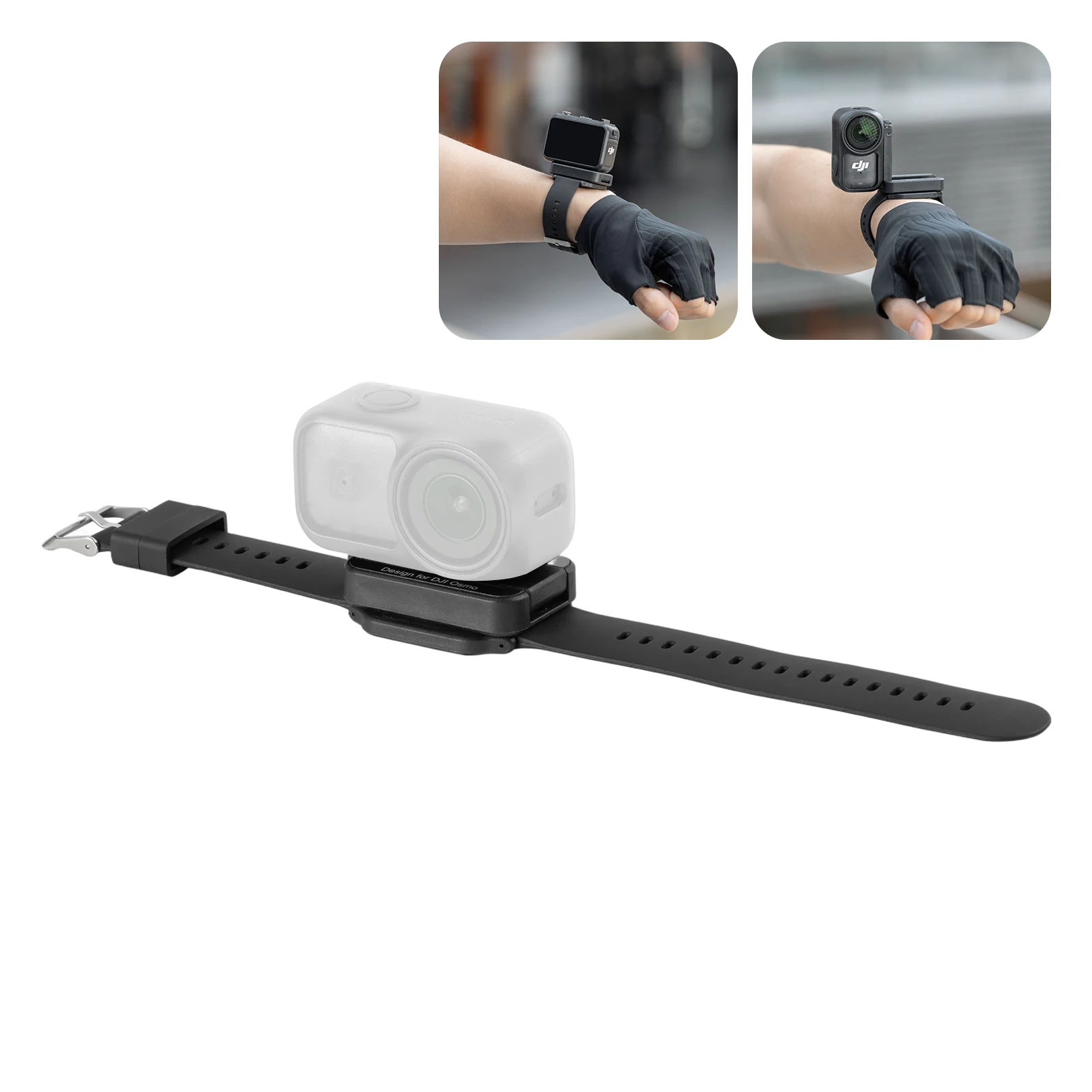 Pasek na nadgarstek SmallRig do kamer sportowych, kompatybilny z Osmo Nano i Osmo Action6, z szybkim uwalnianiem, do poziomej/pionowej fotografii. — zdjęcie produktu 7