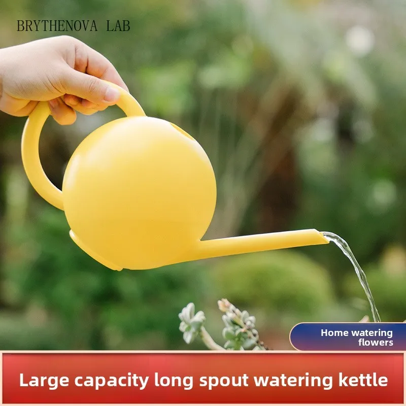Large Capacity Long Spout Watering Can, Household Gardening Water Pot for Vegetables Flowers Multipurpose Garden Irrigation Tool