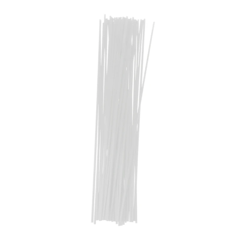 Bâtons de fibres de 30cm x 3mm, 50 pièces/ensemble, tiges d'aromathérapie volatiles pour diffuseur d