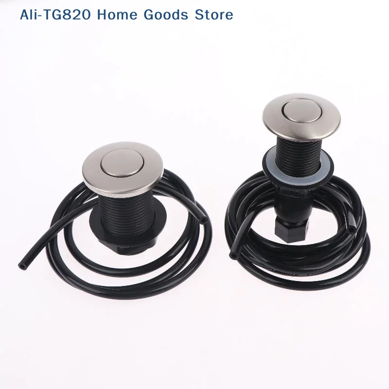 [TG820]On/Off Push Air Button Switch For Bath Spa Jet Tub Disposal Tubing Pneumatic Air Pressure Switch Knob Kit Home Tools