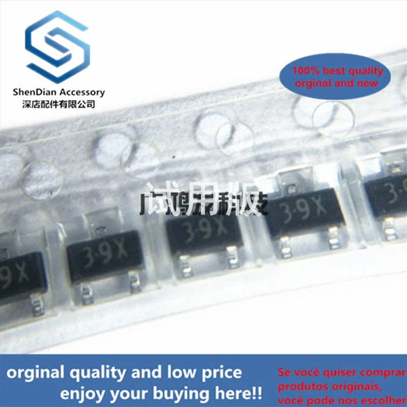 10pcs 100% orginal new best qualtiy 02CZ3.9-X 3.6V  SOT-23 in stock