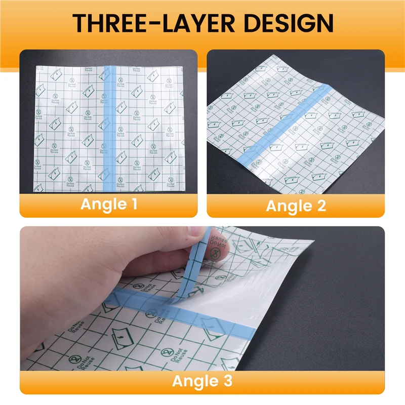 AT51-50 Stuks Douche Waterdichte Patch Wegwerp Transparante Stretch Bandage Shield Cover Voor Tatoeages Zwemmen Douchen