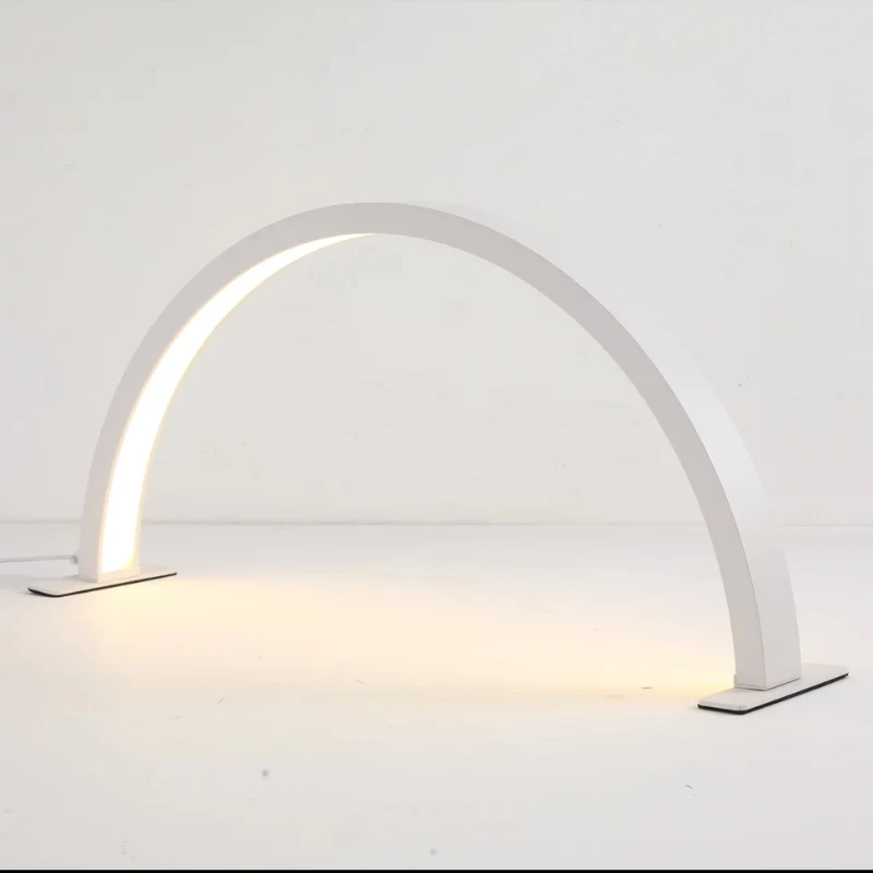 2023 New Stepless Adjustment Crescent-shaped Led Lamp For Beauty Ring Light, Can Be Customized Trademark UV Nail Lamp