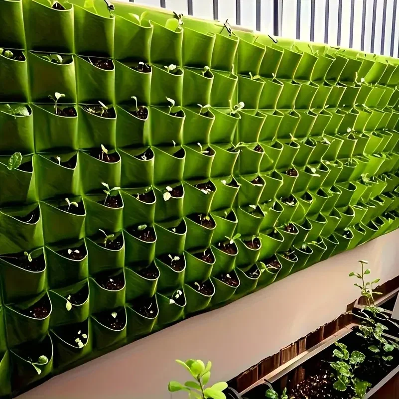 18-Pocket Vertical Garden Plan - đánh giá và giá Vertical Wall Planter