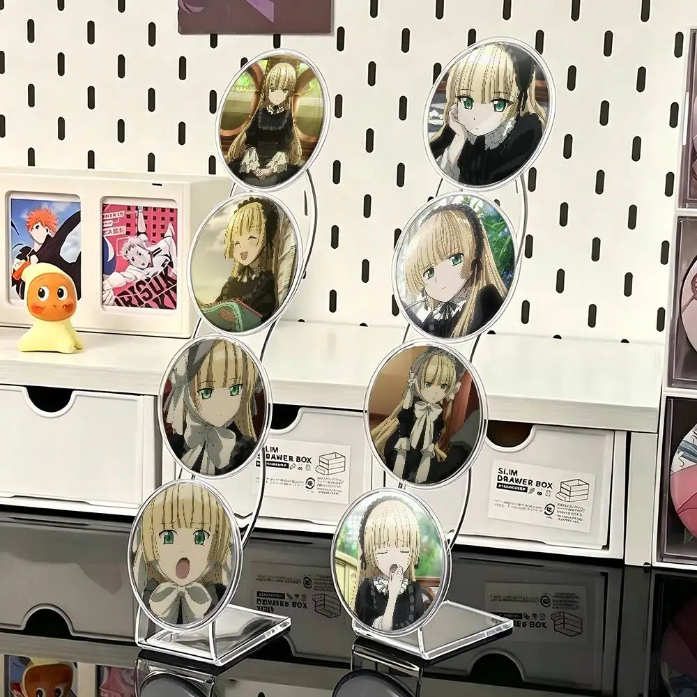 1pc Victorique De Blois Anime Characters Cartoon Style Badge Brooches On Backpack Decoration Round Enamel Pins For Accessorys
