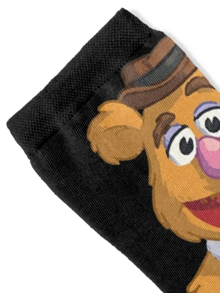Fozzie Bear Socks anti slip football football cartoon FASHION Woman Socks Men's