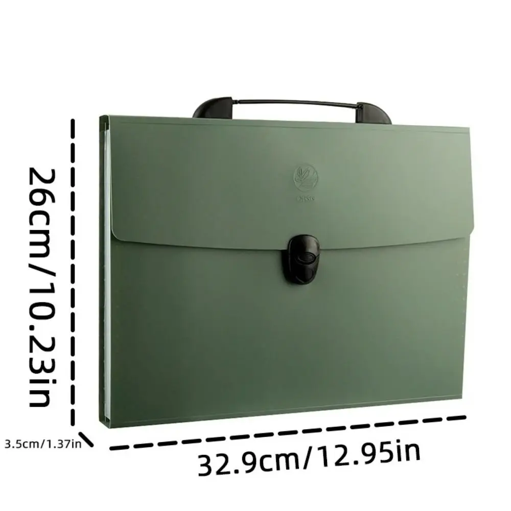 Moisture Proof Handheld Organ Bag Multi-layer Large-capacity A4 File Storage Bag Waterproof Wear-resistant A4 File Folder