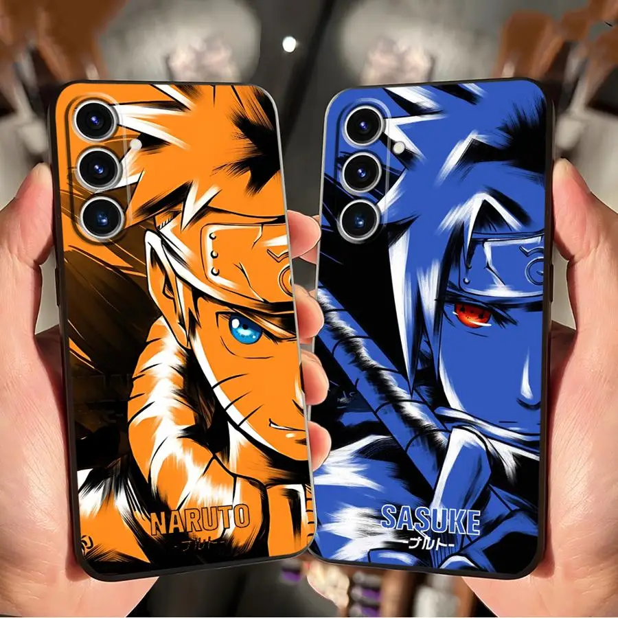 Hülle für Samsung Galaxy S24 Plus S9 S10 S20 S26 S23 Ultra S21 FE S25 Edge Note 8 9 10 20 Ultra Soft Phone Cover Akatsukis Itachi